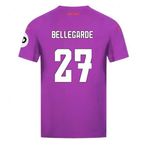 Dres Wolves Jean-Ricner Bellegarde #27 Rezervni 2024-25 Kratak Rukav